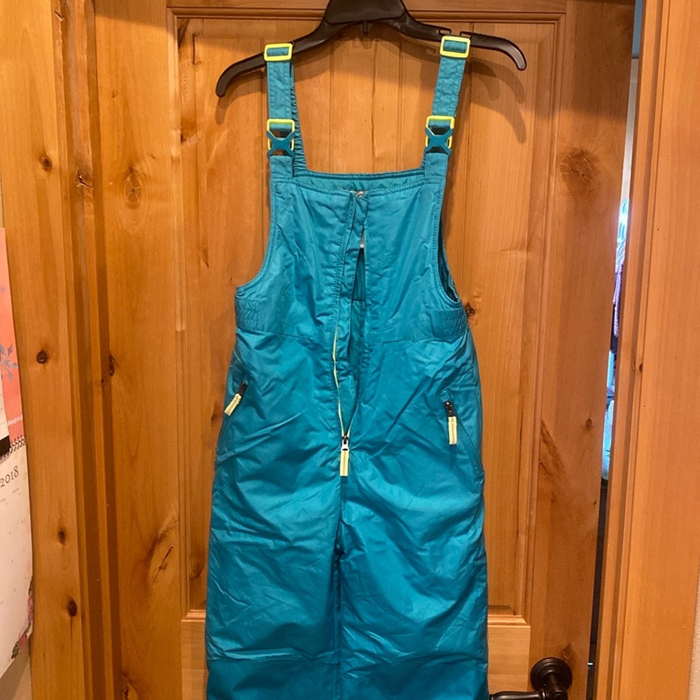 Teal Kids Overalls with Adjustable Straps